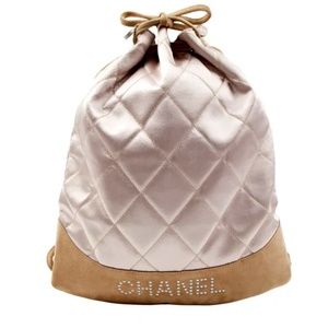 CHANEL Silk Backpack